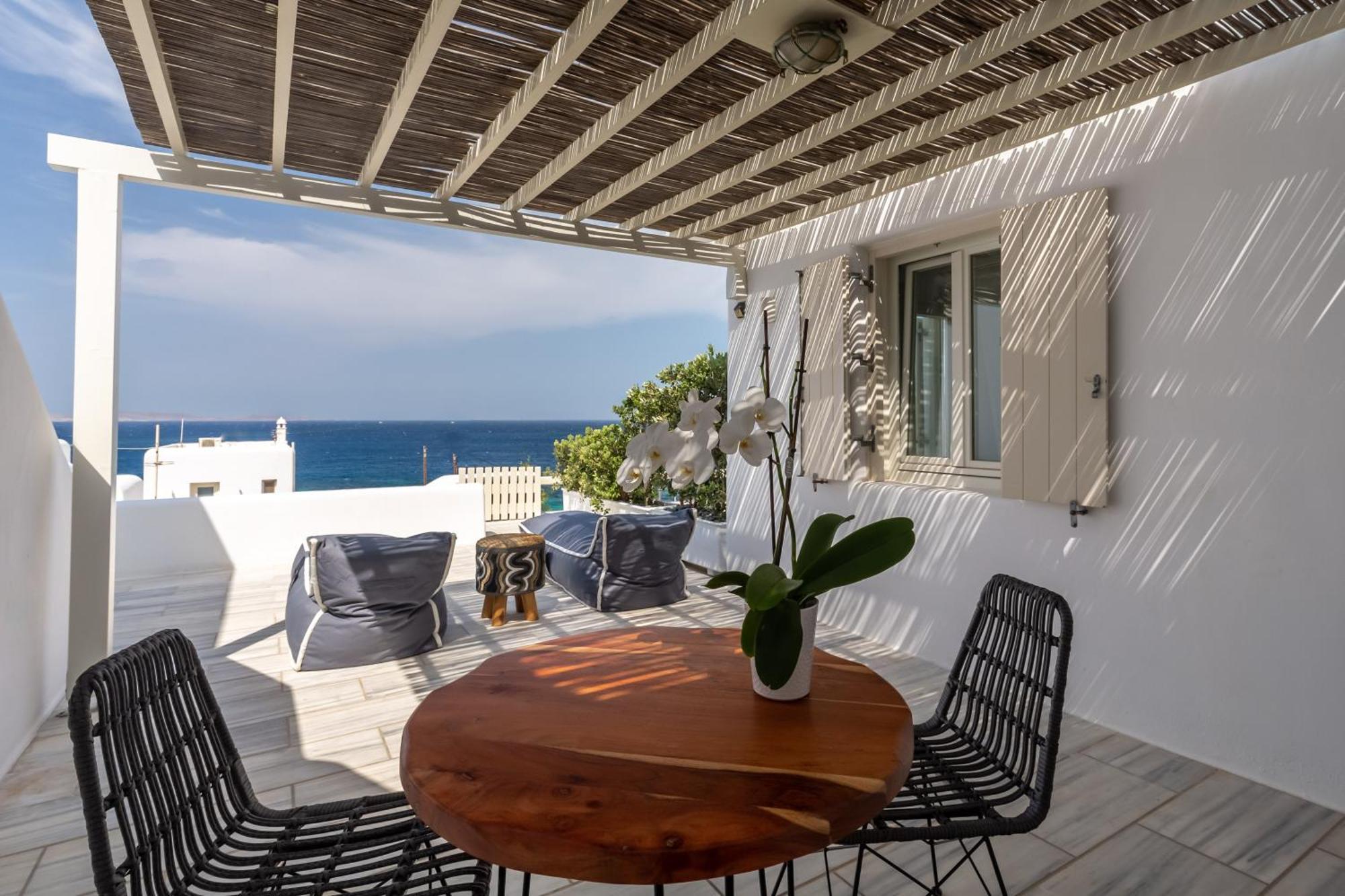 Namaste Boutique Apartments Mykonos เตลอส ภายนอก รูปภาพ