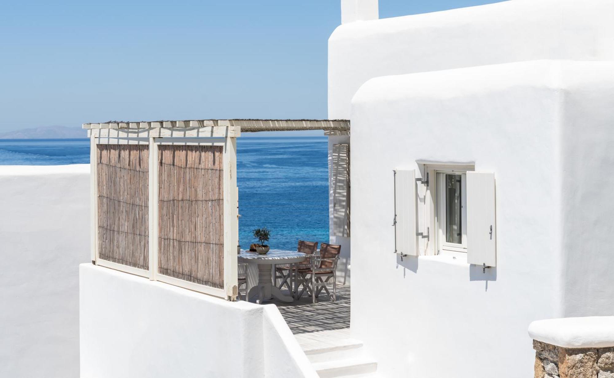 Namaste Boutique Apartments Mykonos เตลอส ภายนอก รูปภาพ